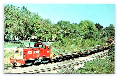 Rock Island Number 4905 Blue Island Illinois Postcard Railroad Train | eBay