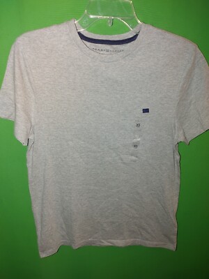4093) NWOT TOMMY HILFIGER x-small men's gray t-shirt tee new XS