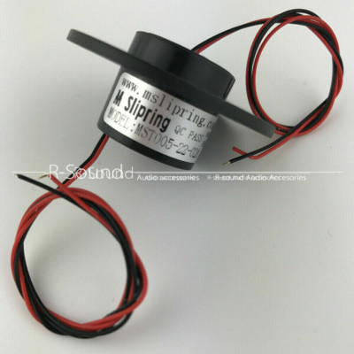 1X Through hole conductive slip ring 5mm 2-12 way 2A hollow shaft collector ring