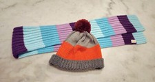 NWOT GYMBOREE Multi Color Hat and Scarf Set One Size