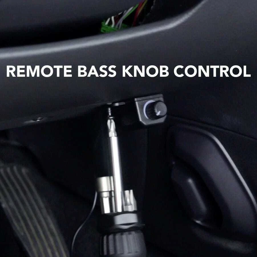 Convertidor de salida de línea de automóvil de 2 canales SCOSCHE LOC90 control remoto perilla de graves Foto 4 de 4