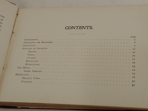 Mechanical Drawing 1904 3rd Edition Charles Jackson Antique Architecture Plates - Picture 11 of 22