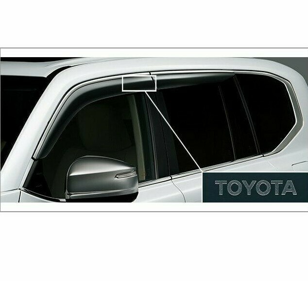 JDM OEM TOYOTA LX Land Cruiser 300 Door Side visor wide ZX VX AX