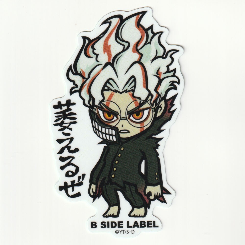 DAN DADAN x B-Side Label Sticker Okarun Transformation Waterproof