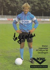 Autogramm - Dieter Ingendae (Bayer Uerdingen) - 1983/1984