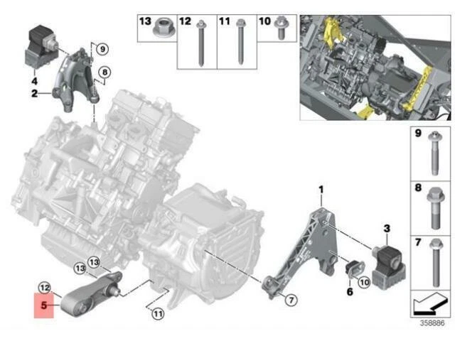 NEU BMW I3 MEGA CITY FAHRZEUGSTABILISATOR LINK 22116793362 14-19 