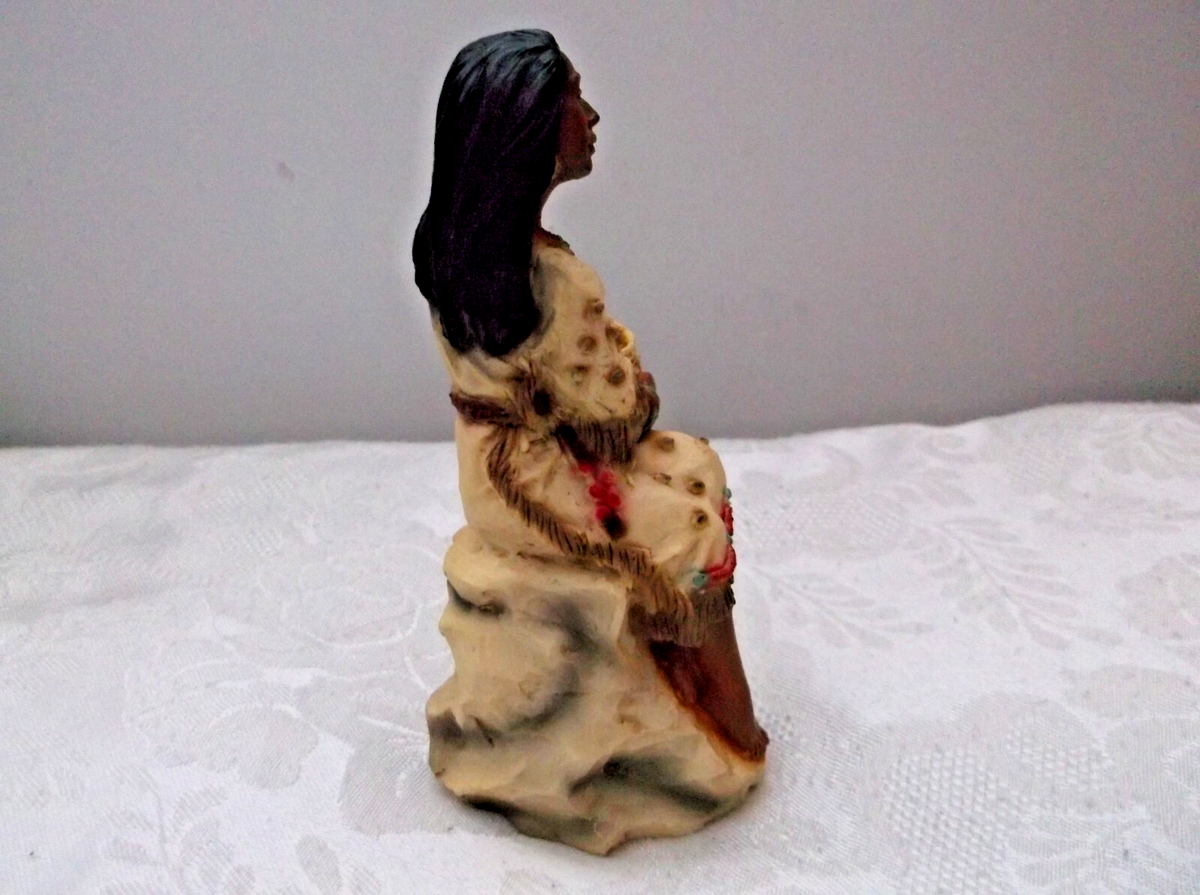 Figurine Guerrier Amérindien Castagna - Fabriquée En Italie, 1988