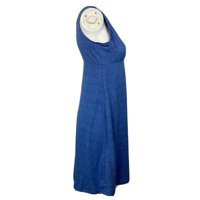 Kyodan Dress Womens Sz M Blue Jersey Knit Stretch V Neck Casual Sundress | eBay Kyodan Dress Womens Sz M Blue Jersey Knit Stretch V Neck Casual Sundress | eBay