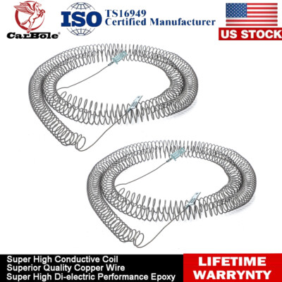 #ad 2Pack 5300622032 Dryer Heating Element Coils For Frigidaire Ken more AP2107129 $19.99