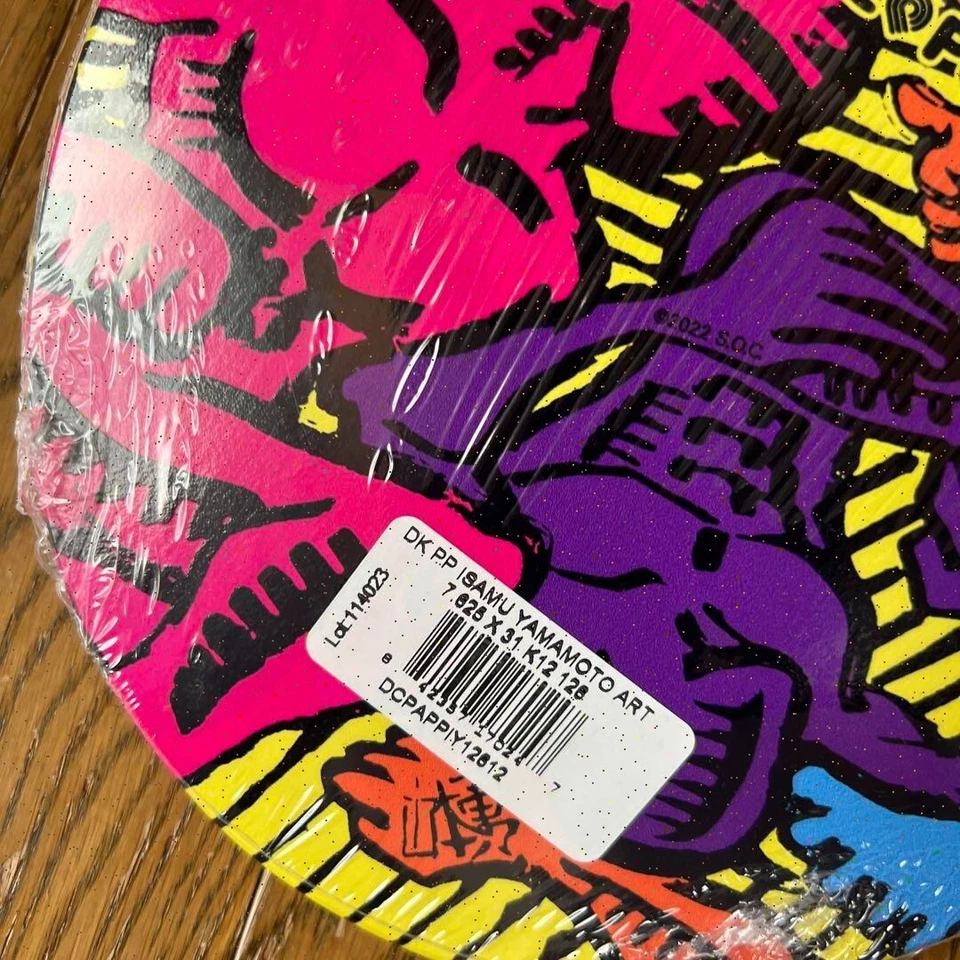 Powell Peralta tabla de skate Isamu Yamamoto 7,75 pulgadas nueva Foto 4 de 4