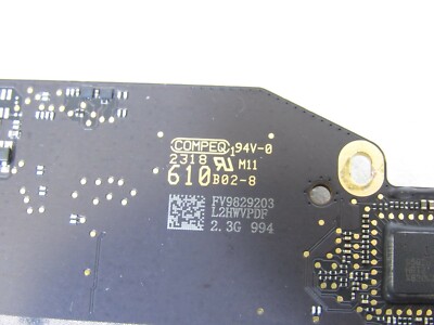 MacBook Pro 13 2017 A1708 i5 2.3G 8GB Logic Board 820-00840-A 661