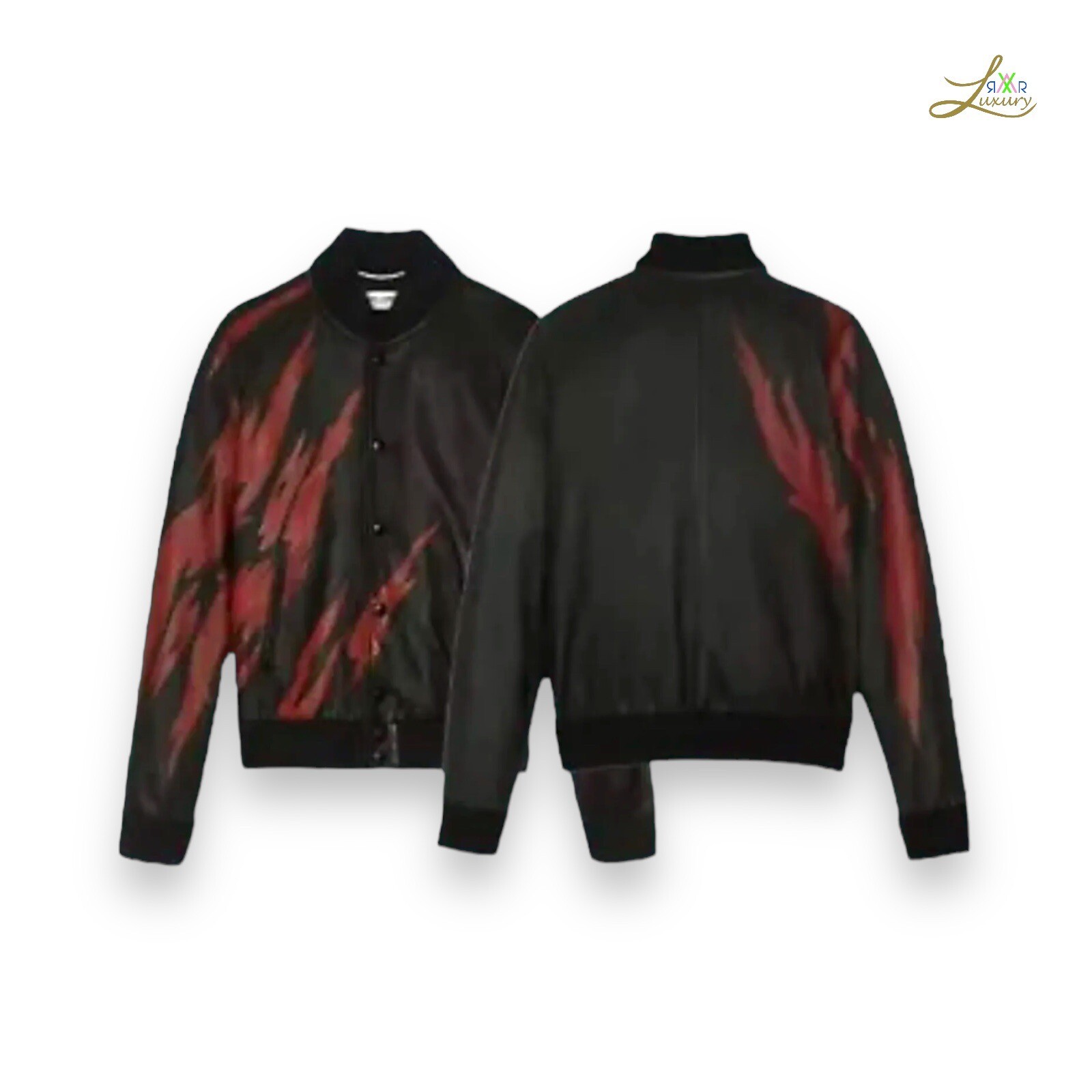 GIACCA SAINT LAURENT STAMPA FIAMMA TAGLIA 54