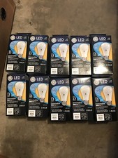 Lot Of 10 GE LED 10W Dimmable Bulb, A19 67511 60W, Soft White 800 Lumens
