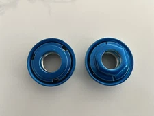 OLD SCHOOL BMX NEW TANGE AMERICAN BOTTOM BRACKET BLUE 24T 1 piece crank tioga