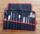 Archaeologist Archaeology Dig Finds Tool Kit Set Large Roll Up Canvas Case Set 4