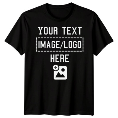 Ihr Text Bild Logo personalisiert Geschenke Herren T-Shirt individuelles Design