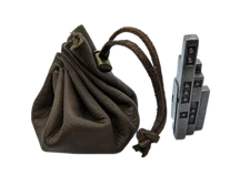 Metal Map to Luke Skywalker from TLJ The Last Jedi replica plus leather pouch