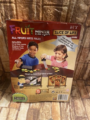 Mattel Games Fruit Ninja Slice Of Life Game NIB - Picture 6 of 8