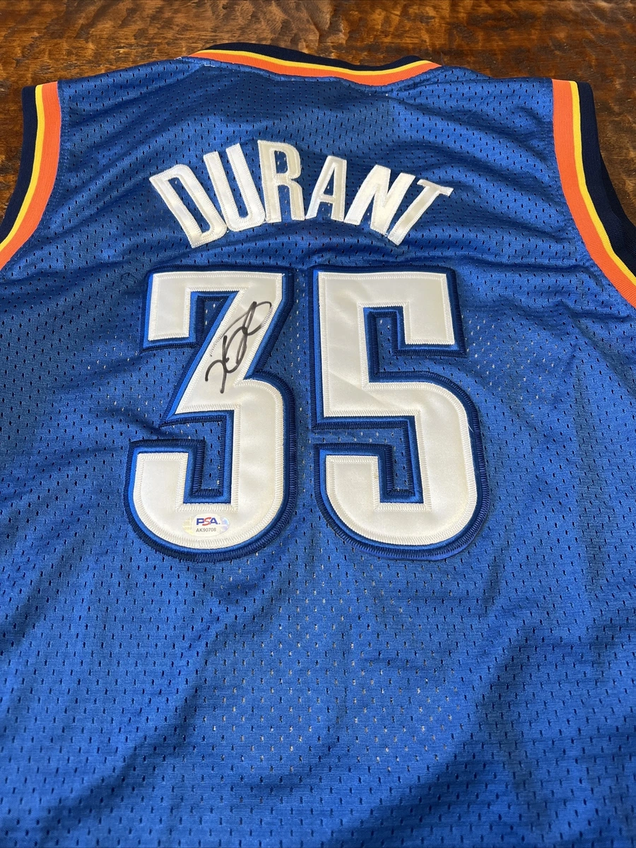 Kevin Durant Framed Signed Jersey PSA/DNA Autographed Brooklyn Nets