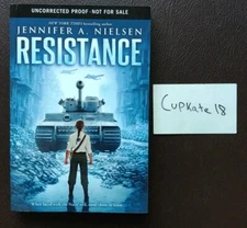 Resistance by Jennifer A Nielsen 8/18 Paperback NEW ARC Advance Reader Copy Book