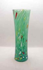 New Murano Murrine Colorful Vase Casanova Art Glass Murano Island Italy