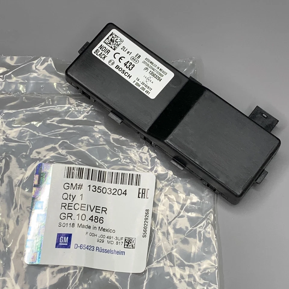 Receptor de entrada sin llave OE Bosch 13503204 para Chevrolet Camaro Cadillac SRX Foto 4 de 4