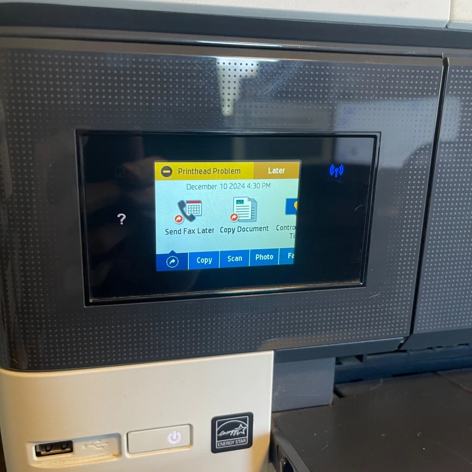 HP OfficeJet Pro 7740 Wide Format All-in-One Printer - PRINTHEAD PROBLEM - READ - Image 4 of 4