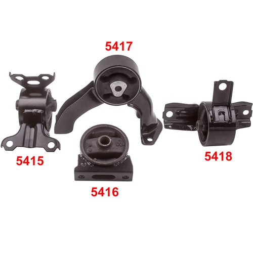 6pcs Motor Mount & Trans Mount For Acura TL 3.2L / 3.5L 07-08