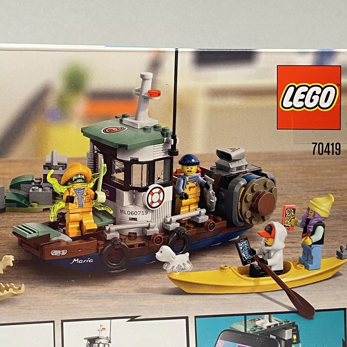 Lego Side Shrimp Boat 70419 Halloween Retired New Factory Sealed | eBay