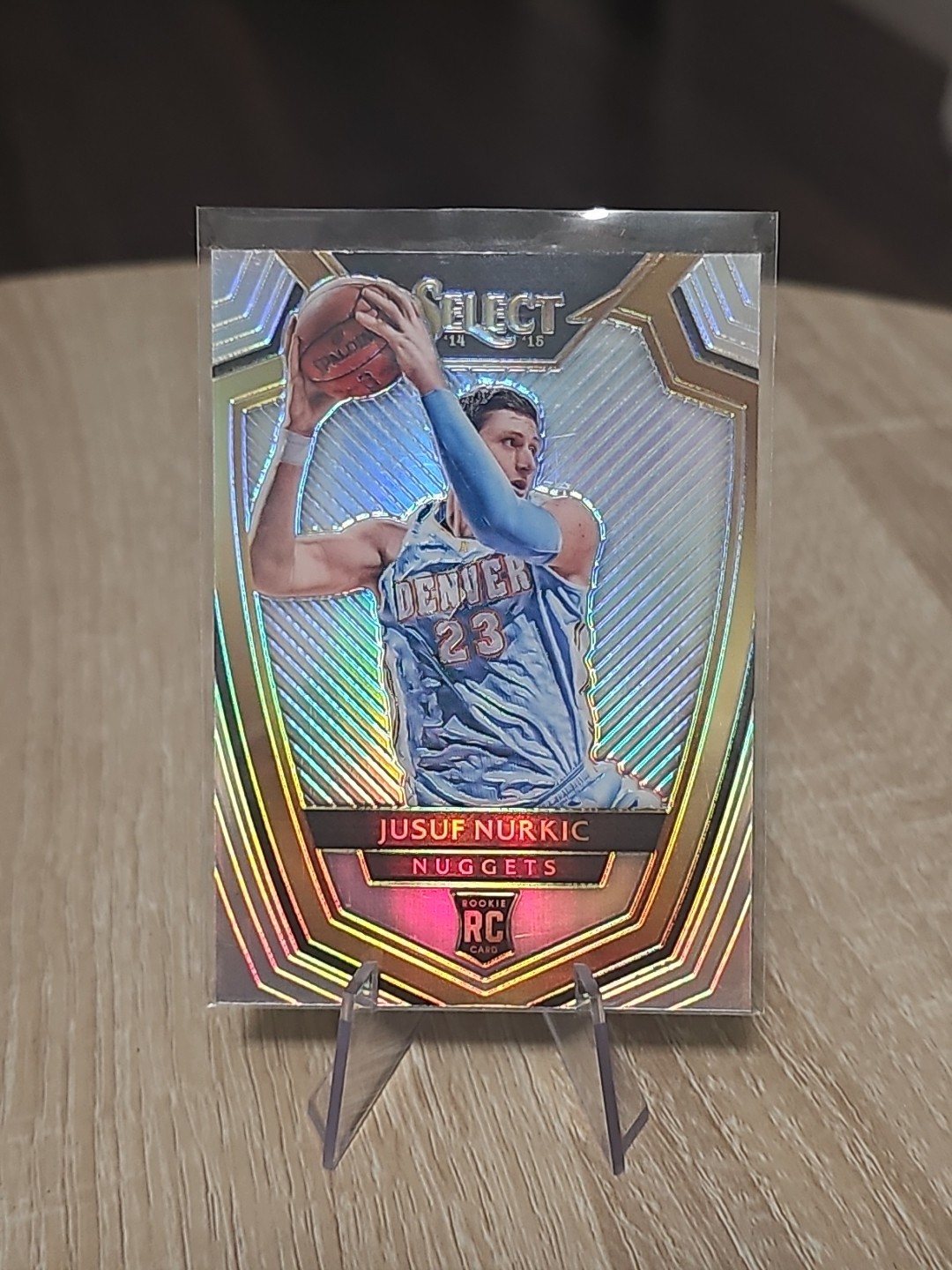 Jusuf Nurkic 2014-15 Panini Select Premier Level Silver Prizms RC #186