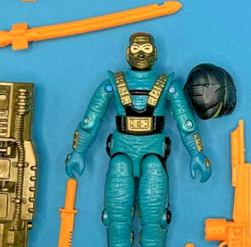 Vintage G.I. 1993 GI Joe Lote 3.75 Figura ARAH Cobra Astro Viper v2 100% Completa Foto 2 de 3