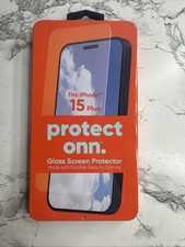 Onn Glass Screen Protector for iPhone 15 Plus Brand New