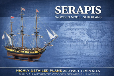 Serapis Wooden Ship Model Plans