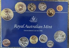 Set De Monnaies Australie 1984 - Royal Australian Mint - Série Complète Neuf