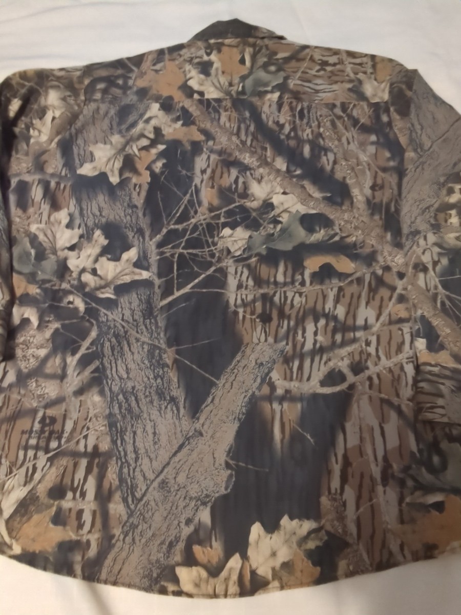 Chemise Columbia vintage Y2K homme 2XL marron camouflage