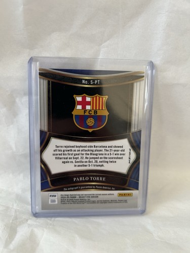 2023-24 Pablo Torre Panini Select La Liga Auto S-PT Girona FC - Picture 2 of 2