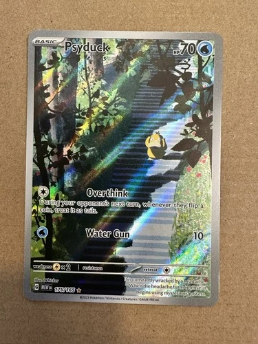 2023 Pokemon SV 151 Psyduck Illustration Rare #175/165 NM