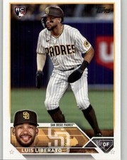 2023 Topps Luis Liberato Rookie #659 RC San Diego Padres