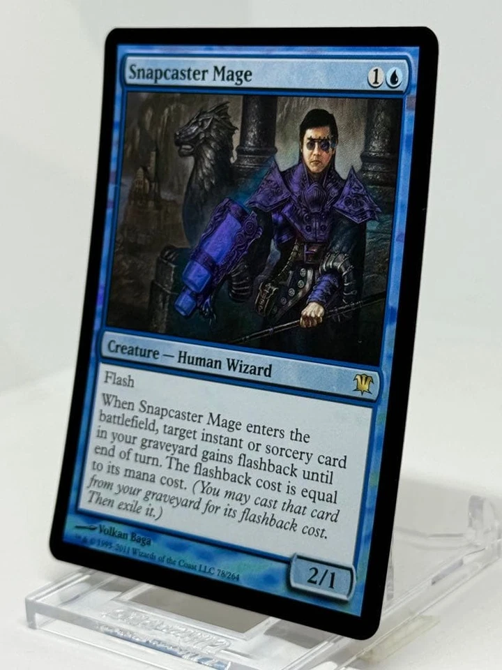 Snapcaster Mage Foil English ISD Magic: The Gathering Card - Image 3 of 4