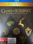 GAME OF THRONES - Season 3 6 x Disc BLURAY Ltd Slipcase AS NEW! Series Three
