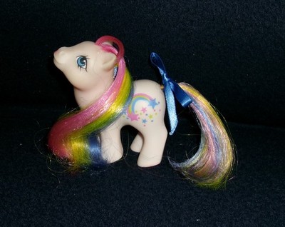 Rose: My Little Pony MLP Vintage Rainbow Baby Starbow EXCELLENT htf G1