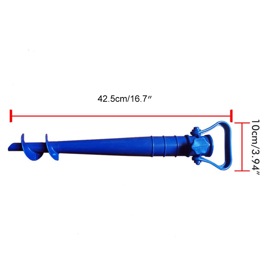 Beach Umbrella Holder Antirust Beach Parasol Stand Ground Spike For Beach Wild F