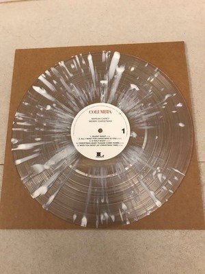 Vinyl Mariah Carey Merry Christmas Ltd Edition nummeriert Schneeflocke weiß neuwertig