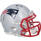 New ListingDrake Maye Patriots Signed Riddell Speed Mini Helmet Fanatics Authentic COA