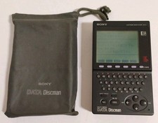 Sony DD-8 Electronic Book Player Multi-Media Data Discman w/ Case  Spanish Disk