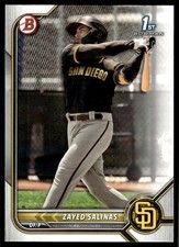 2022 Bowman Prospects Zayed Salinas San Diego Padres #BP-122