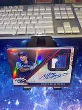 2024 Bowman Best Moises Ballesteros Game Worn Patch Auto /5 - All Star Futures