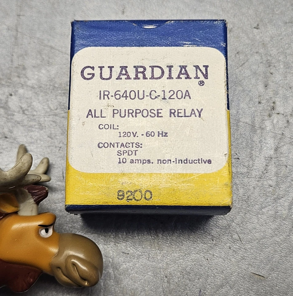 GUARDIAN IR-640U-C-120A All Purpose Relay 120V 60 Hz 10 Amps Lot of 3 - Image 4 of 4