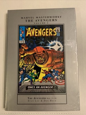 Marvel Masterworks: The Avengers Vol. 3 Hardcover (NEW) Stan Lee & Don Heck