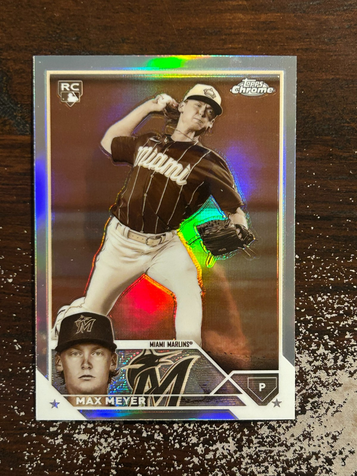 2023 Topps Chrome - Max Meyer #104 Sepia Refractor (RC)